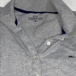 Grey Vineyard Vines Polo